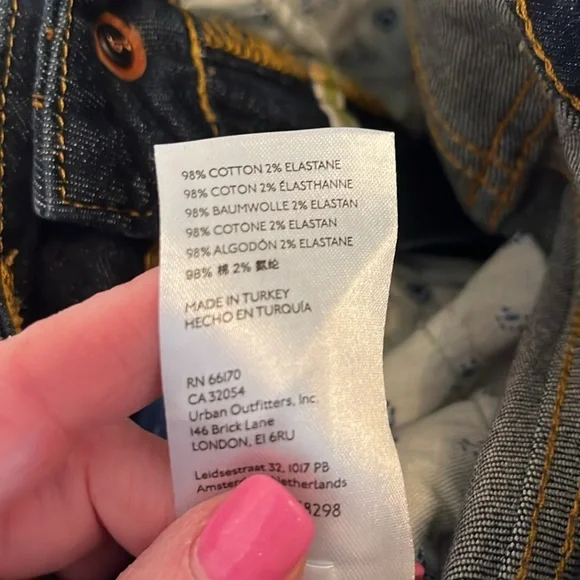 NWT Anthropologie Pilcro Side Split Hem Jeans - Picture 12 of 12